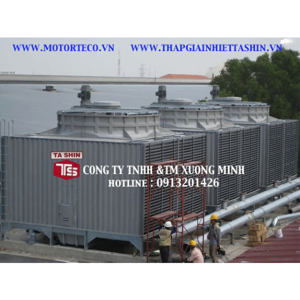 Tháp giải nhiệt vuông Tashin TSS800, 800ton, 800rt